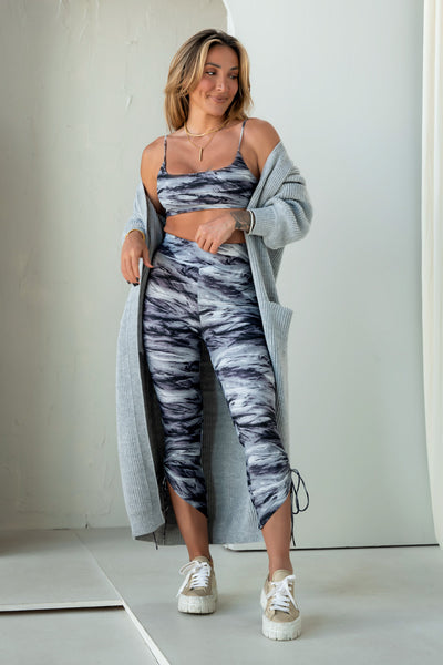 KENZIE LEGGINGS [GRAY TIE DYE] – ByEgreis