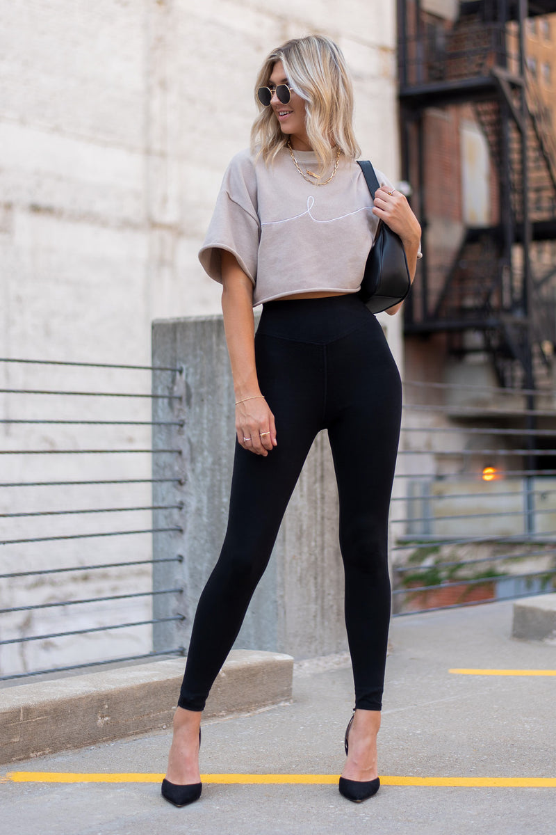 THE ORIGINAL BYE LEGGINGS [BLACK]